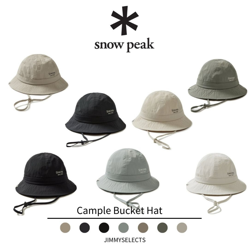 【吉米.tw】韓國代購 Snow Peak 雪諾必克 Cample 戶外 露營 漁夫帽 APR