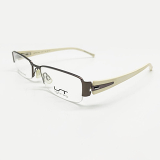 ✅✔️ 無螺絲鏡腳 ✔️ [檸檬眼鏡] LIGHTEC 6743L GW213 法國品牌 光學眼鏡 下無邊方框