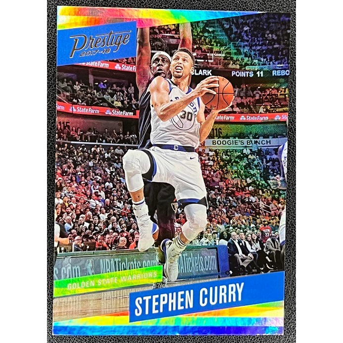 NBA 球員卡 Stephen Curry 2017-18 Prestige Horizon 亮面