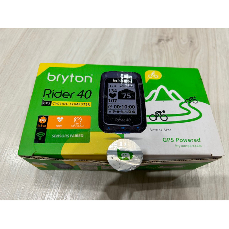 二手Bryton Rider 40 GPS碼錶