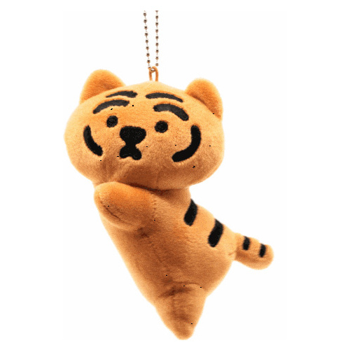 韓國 MUZIK TIGER 鑰匙圈 / Lying Tiger Doll　eslite誠品