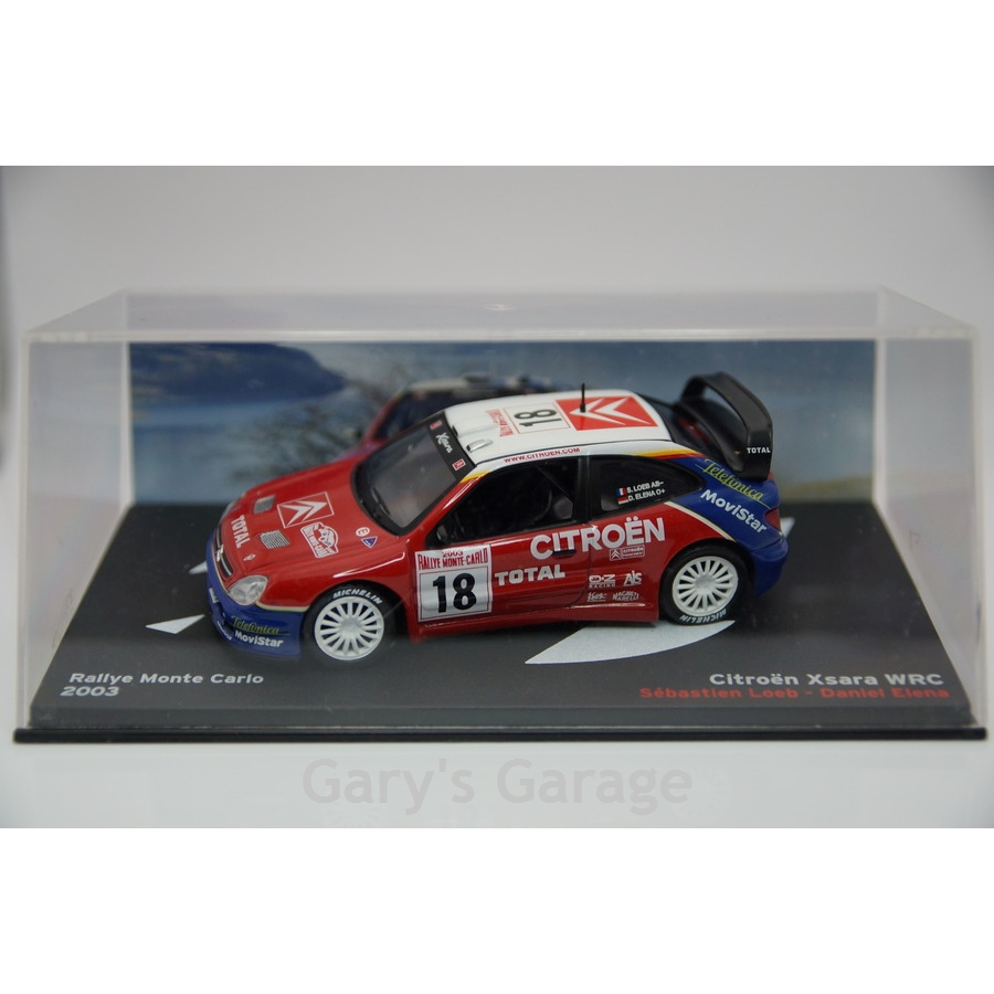 Altaya 1/43 WRC Citrien Xsara WRC 2003 #IXO