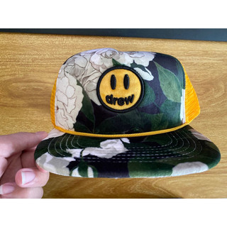 Drew house Velvet Trucker Hat - Iceberg Roses帽子冰玫瑰