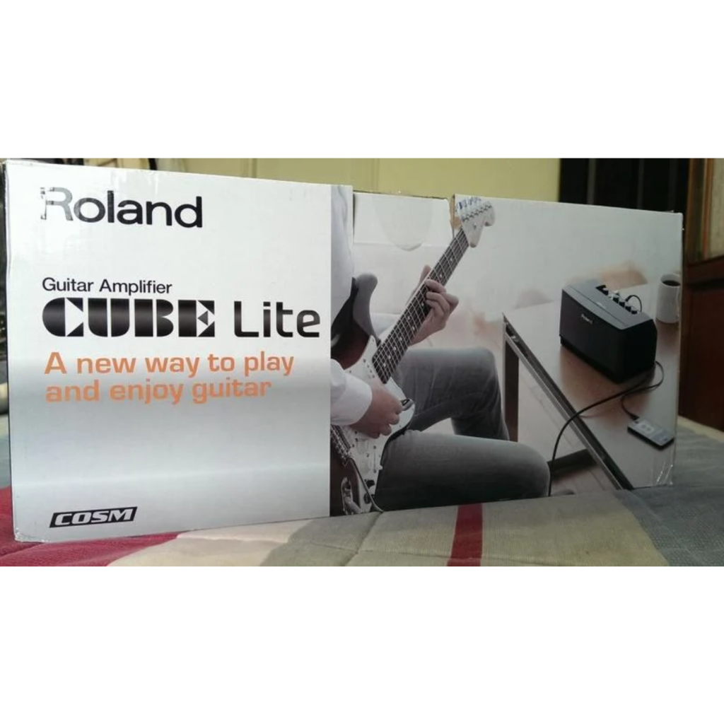 Roland Cube Lite 電吉他 音箱 收藏美品 黑色 MP3 CD AUX IN iOS/安卓 裝置 音響