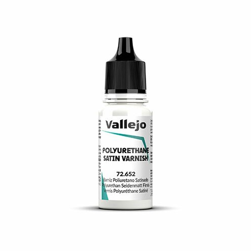 AV Vallejo Game 72652 絲緞半消光保護漆 Satin Varnish 戰棋鋼彈桌遊水性模型漆水性漆