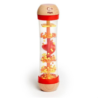 【樂森藥局】德國 HAPE 木製雨聲安撫樂器 木製玩具 沙沙鈴