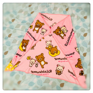 《San-X》拉拉熊rilakkuma｜絨毛披風毯