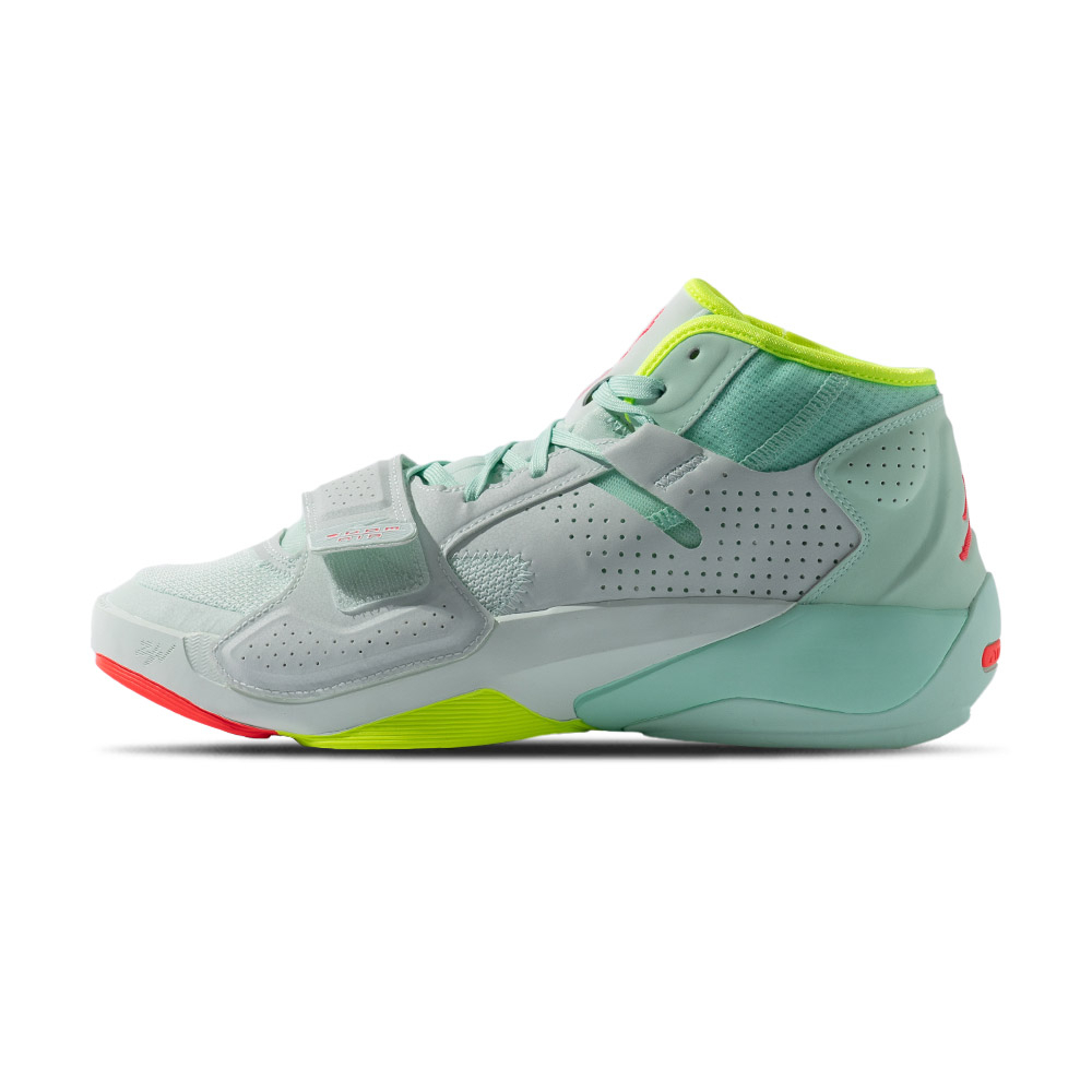 Nike Jordan Zion 2 Pf 男 薄荷綠 籃球 訓練 氣墊 魔鬼氈 籃球鞋 DM0858-367