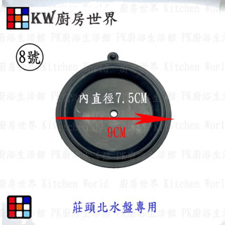 高雄 熱水器配件 9公分水盤皮 莊頭北熱水器專用【KW廚房世界】