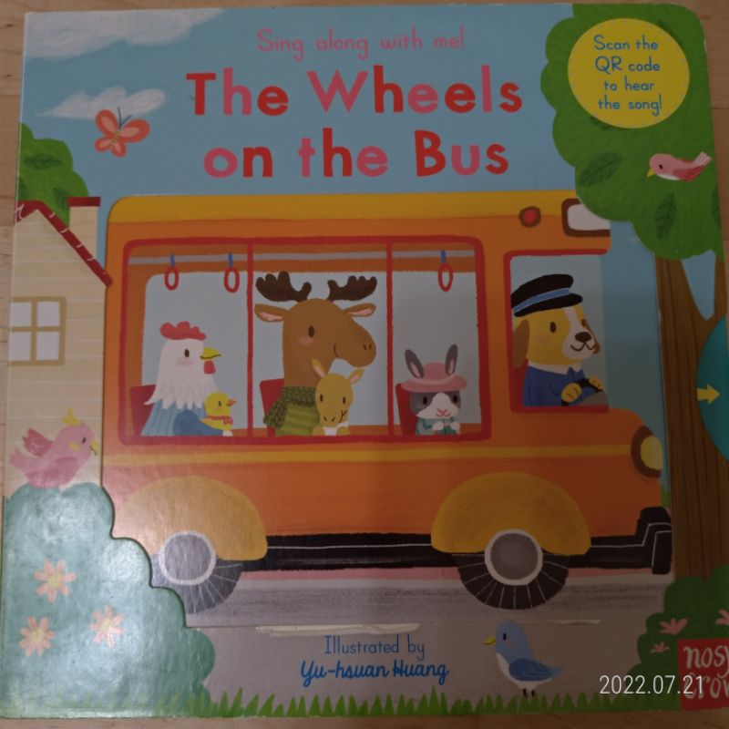 二手 The wheels on the bus 封面下方有小損 介意勿下單