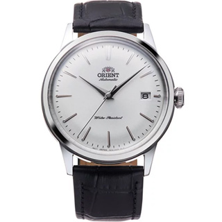 ORIENT 東方錶 DATEⅡ系列 日期顯示錶男腕錶 皮帶款 銀色 RA-AC0M03S