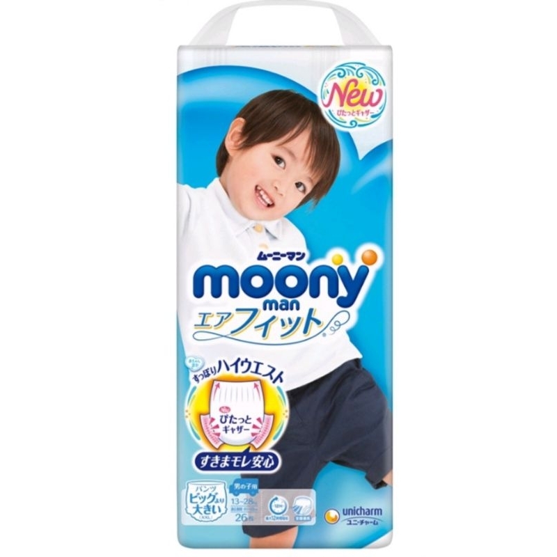 Moony 日本頂級超薄男褲 XXL 26片