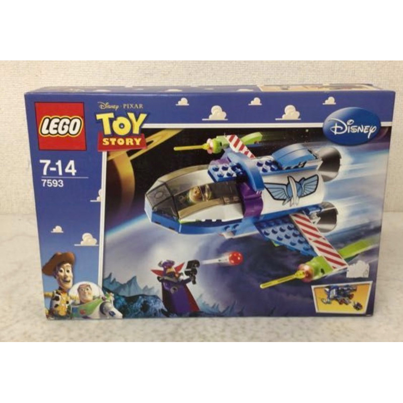 樂高 LEGO 7593 玩具總動員 巴斯光年 飛船 Toy Story Buzz's Star Command
