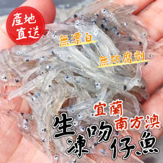 【帥哥魚】🔥產地直送🔥 宜蘭生吻仔魚 無新增防腐劑 無漂白劑 南方澳 吻仔魚 魰仔魚 吻仔魚粥 南方澳吻仔魚 生吻仔魚