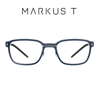 德國 MARKUS T 鏡架 M1 071 541 335 (深藍/銀) ME系列 無螺絲 鏡框【原作眼鏡】