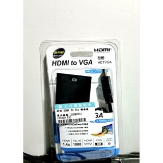 使用一次 伽利略HDMI TO VGA 轉接線 附3.5mm音源線