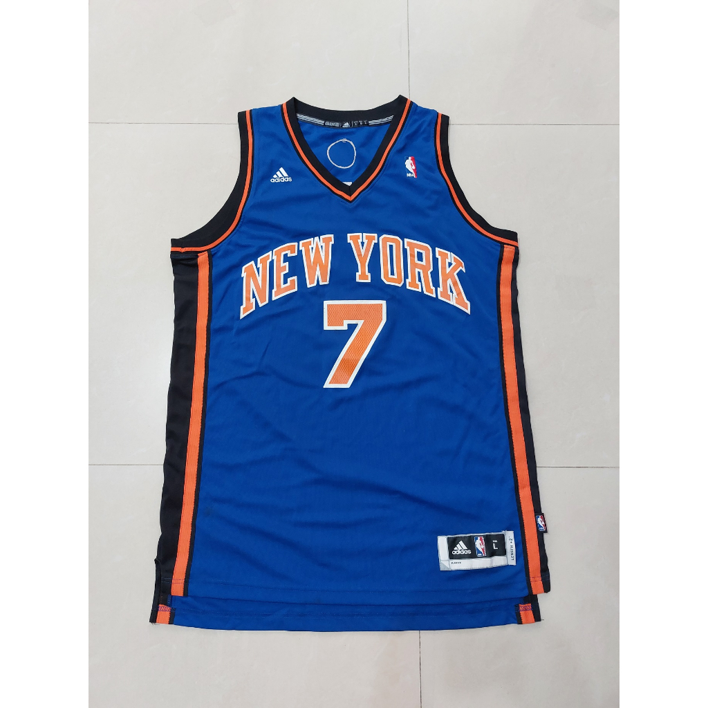 Adidas x NBA 紐約尼克 Carmelo Anthony 甜瓜 安東尼 R30 電繡 SW 球衣