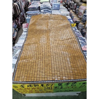 碳化孟宗竹碳化《棉繩》麻將涼蓆床墊3尺、3.5尺、5尺、6尺※(竹片是天然的東西所以烤出來顏色會深淺不一可接受再下單