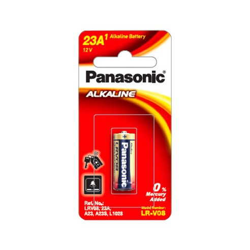 Panasonic國際牌 松下 鹼性電池 汽車遙控器電池 LRV08(23A) 一入