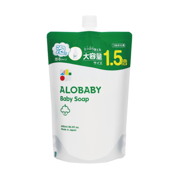 ALOBABY 寶寶晚安洗髮沐浴乳 (補充包 600ml )