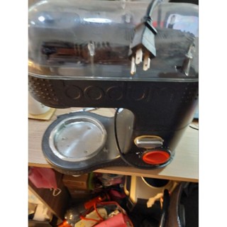 故障零件機無配件丹麥品牌Bodum 黑色桌上攪拌機打蛋器會修再買