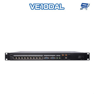 昌運監視器 VE10DAL 1進11出 VGA/聲音分配 CAT5e 延長器 最遠可達300M