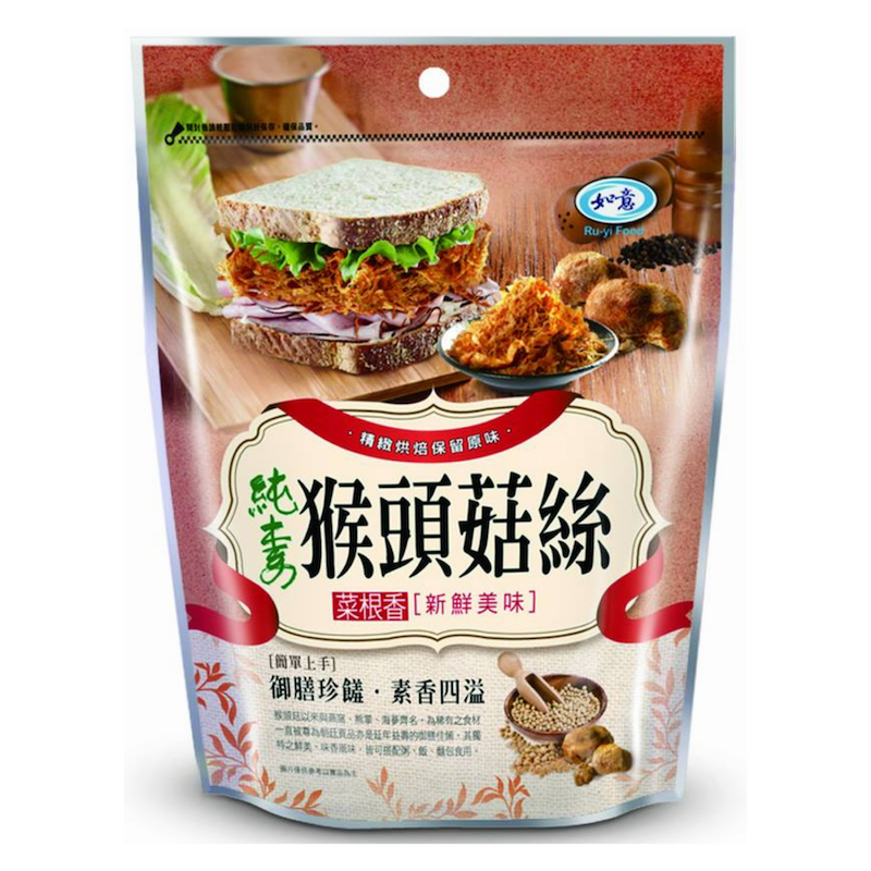 台灣素肉鬆 素食 猴頭菇絲 香香脆脆