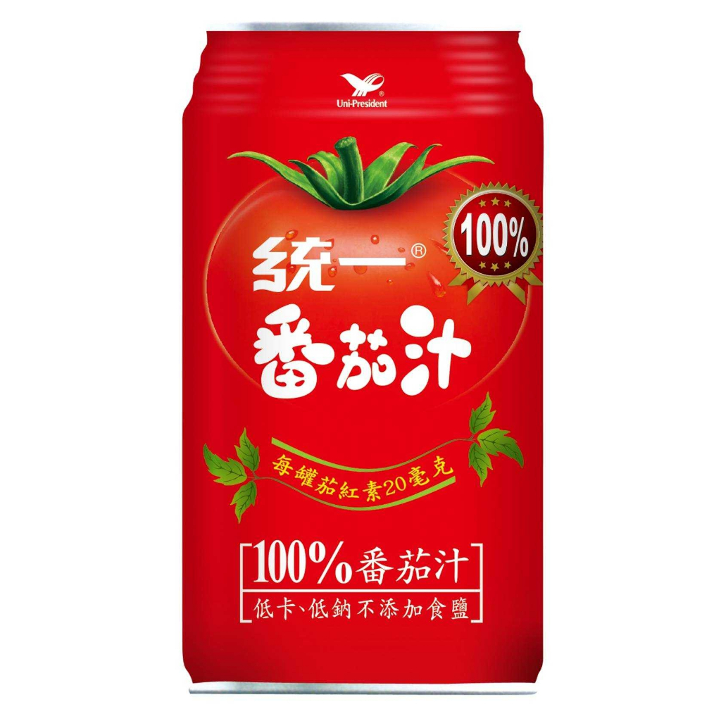 **宏果好物團購** 統一番茄汁340ml/單罐