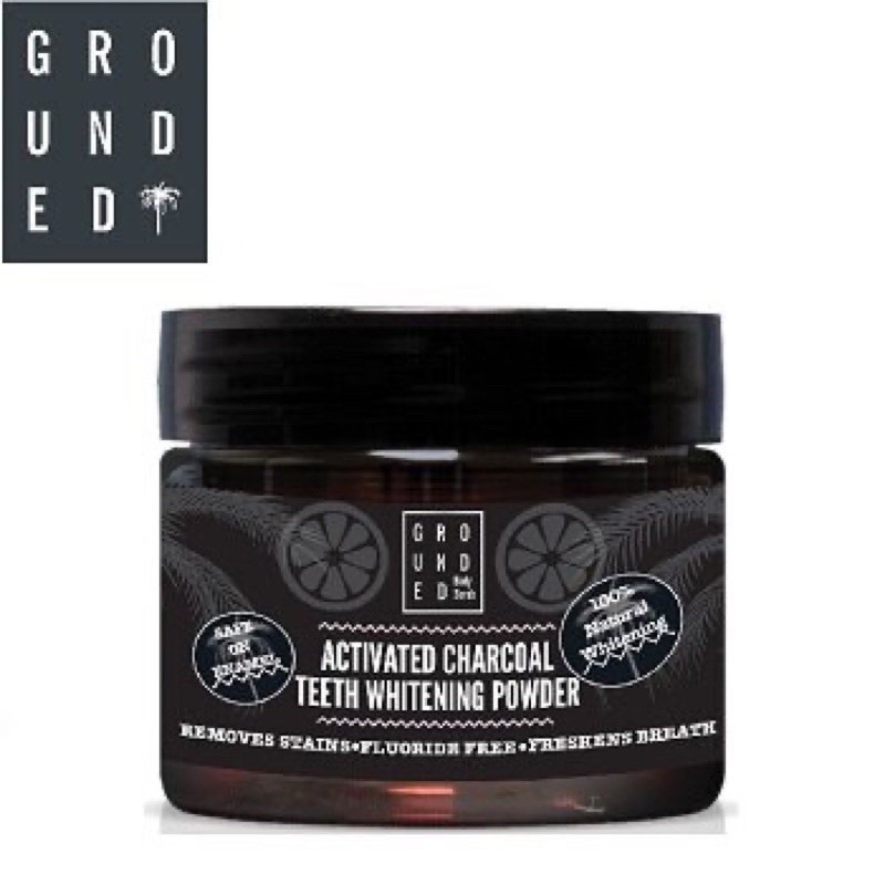 ［現貨］grounded活性碳 美白潔牙粉 50g