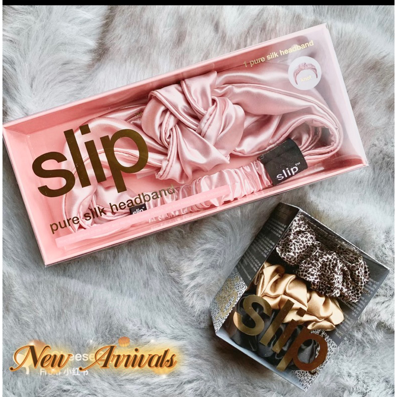 🔴現貨Slip Silk 💯真絲髮圈 奢華髮飾 髮圈