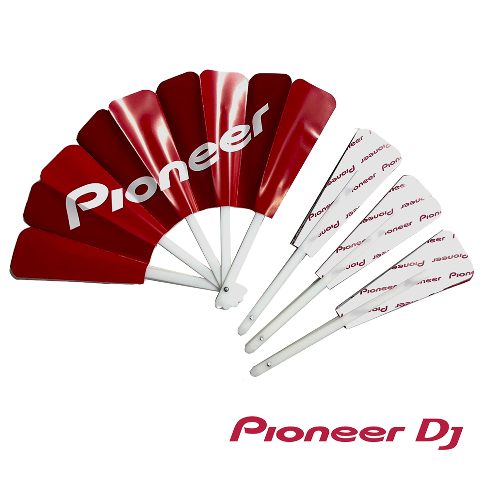 【Pioneer DJ】 Logo 摺扇