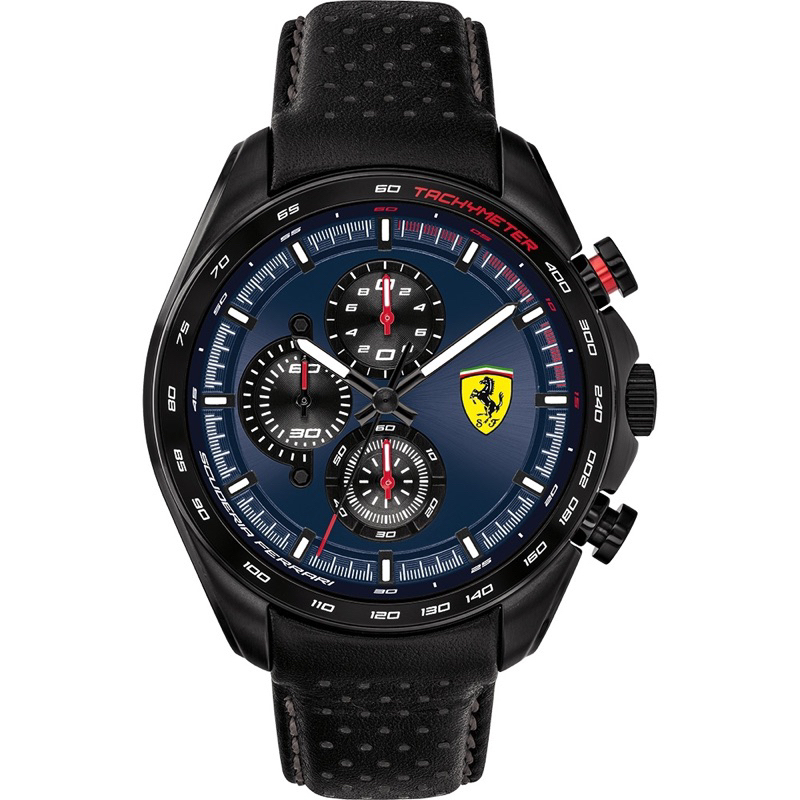 商城出貨🚚免運優惠✨ Ferrari 法拉利 賽車計時手錶 FA0830649
