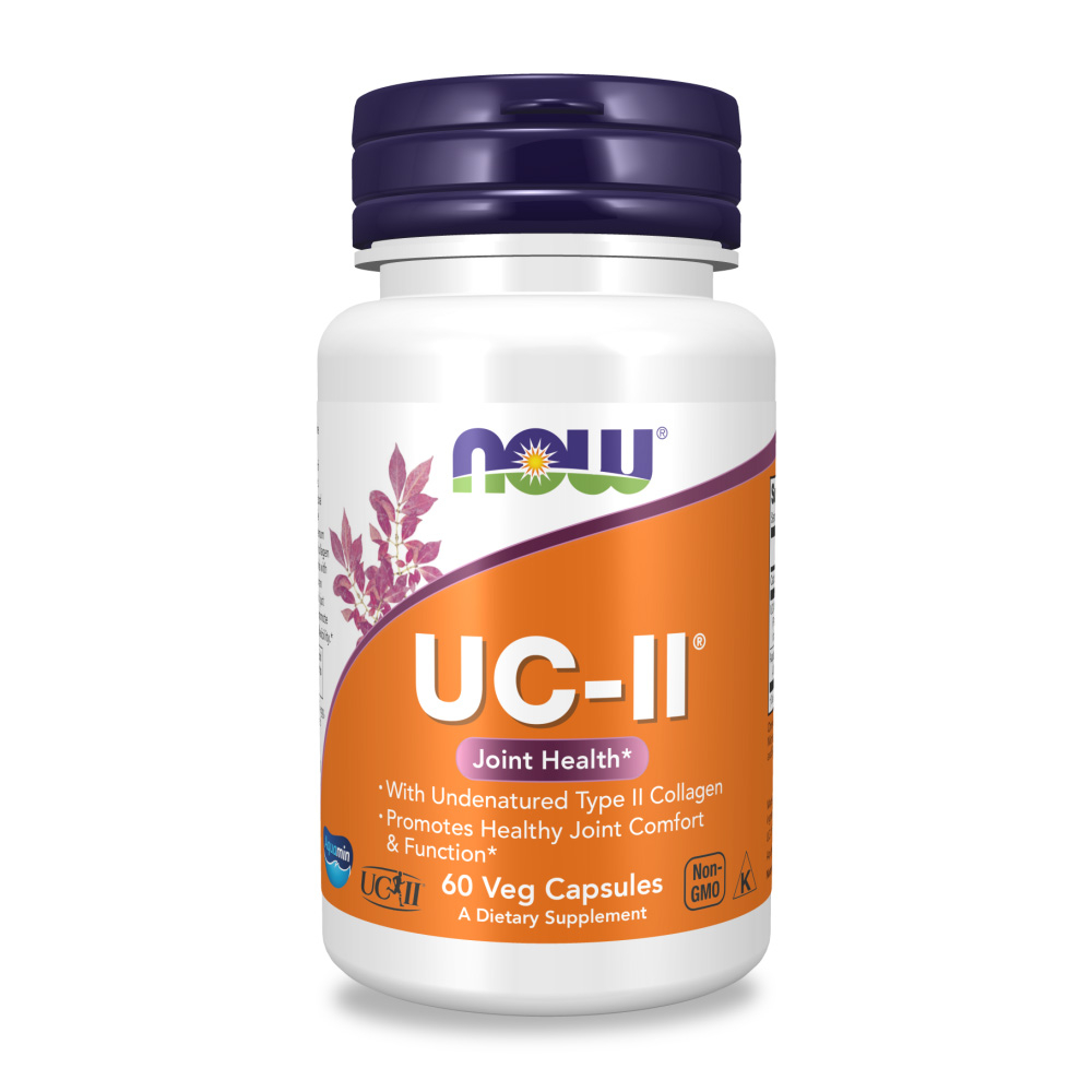 【NOW保健食品】UC-II非變性二型膠原蛋白膠囊1瓶(60顆) 2入/4入組