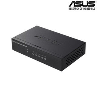 ASUS 華碩 GX-U1051 5埠 Gigabit 隨插即用 省電 桌上型 網路交換器【GAME休閒館】