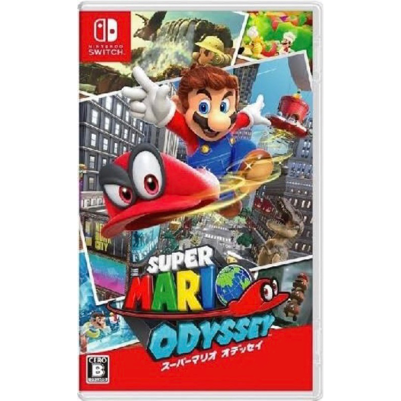 【Jy】Switch 任天堂 NS 瑪利歐 奧德賽 Super Mario Odyssey 日版 有中文