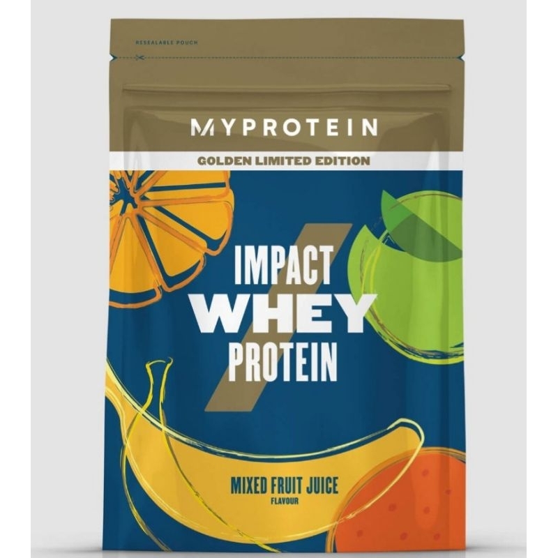 Myprotein - 2023 黃金週限定款 Impact 乳清蛋白粉 (分裝包 25g) - 果汁牛奶