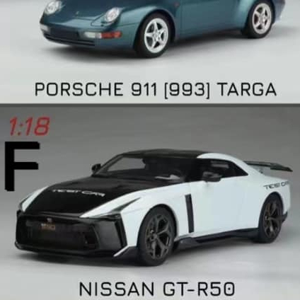 TSAI模型車販賣鋪 現貨賣場1/18 GT SPIRIT NISSAN GT-R50