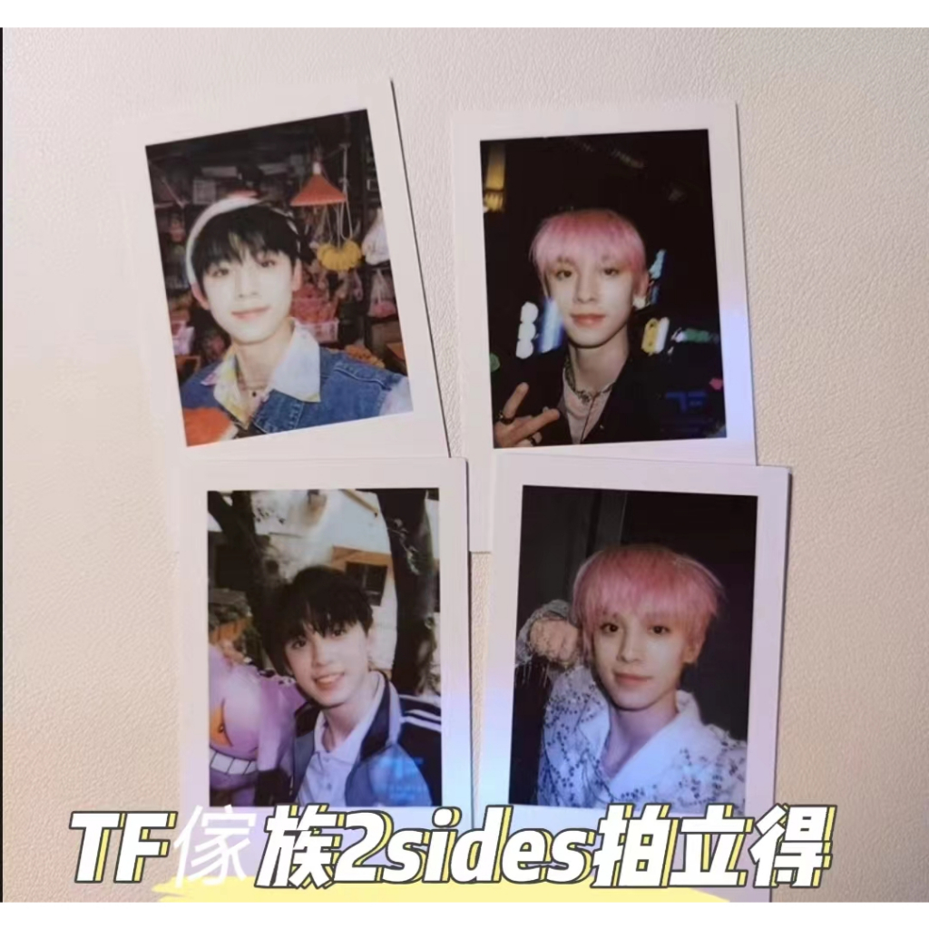 官方正版 TF傢族三代拍立得TF三代2sides張極2sides拍立得正品驗防僞2sides