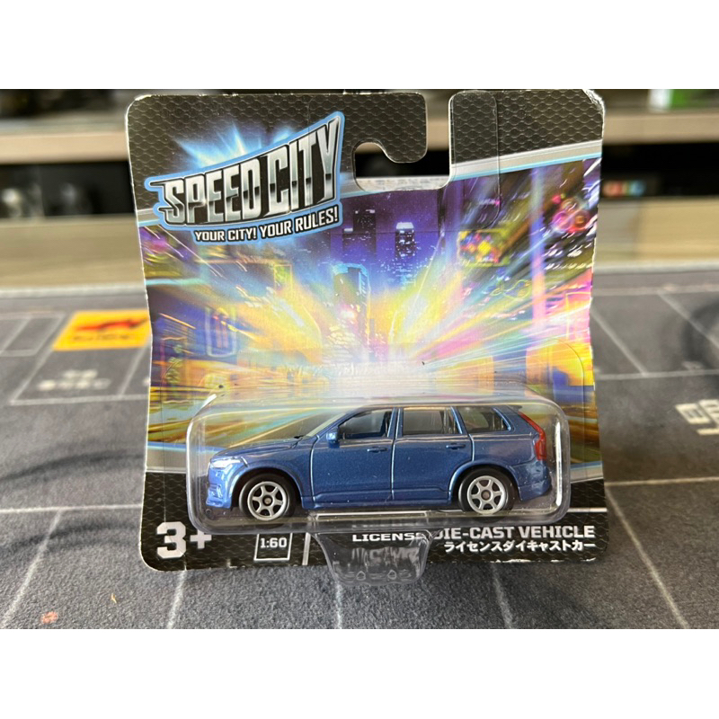 （萊恩收車R.C.F)Welly威力 Speed City volvo xc90 富豪xc90模型車 全新未拆