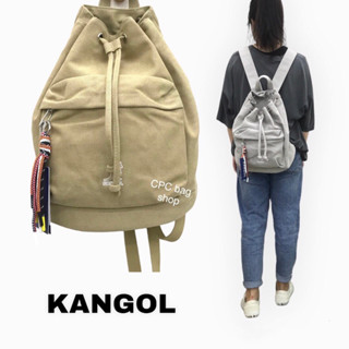 KANGOL 袋鼠 帆布後背包 水桶後背包 帆布水桶包 後背包 帆布包 女生包包 (原廠正品-現貨)