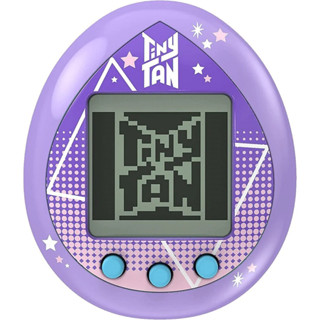 萬代 TinyTan 塔麻可吉 電子雞 紫色 收藏品 豬帽子模型玩具