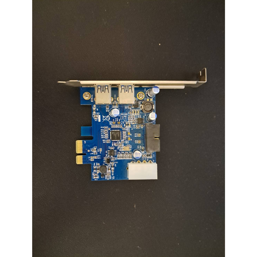 PCI-E USB3.0介面卡 擴充卡 拆機良品 1片$99