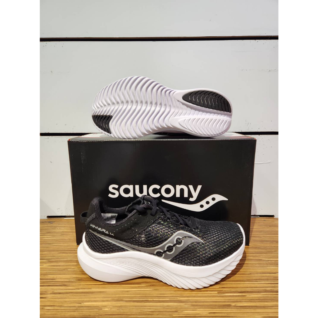 【清大億鴻】SAUCONY 女款 KINVARA14 路跑鞋 黑色SCS10824-05