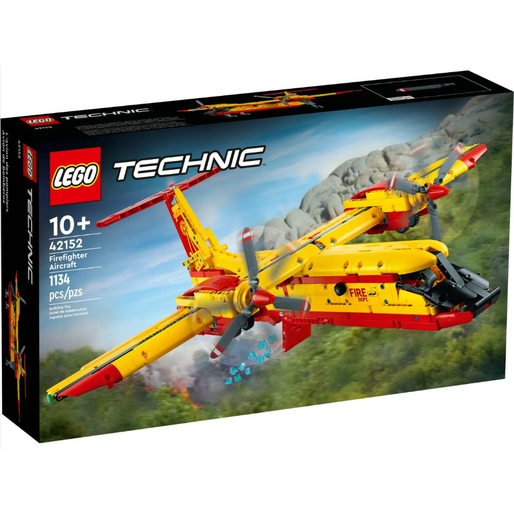 【宅媽科學玩具】LEGO 42152 消防飛機