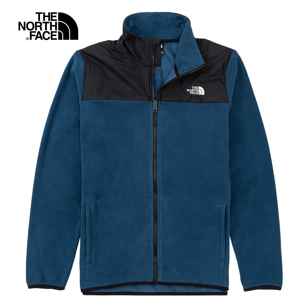 The North Face M TKA 100 ZIP-IN 男 保暖立領抓絨外套 NF0A49AEHDC