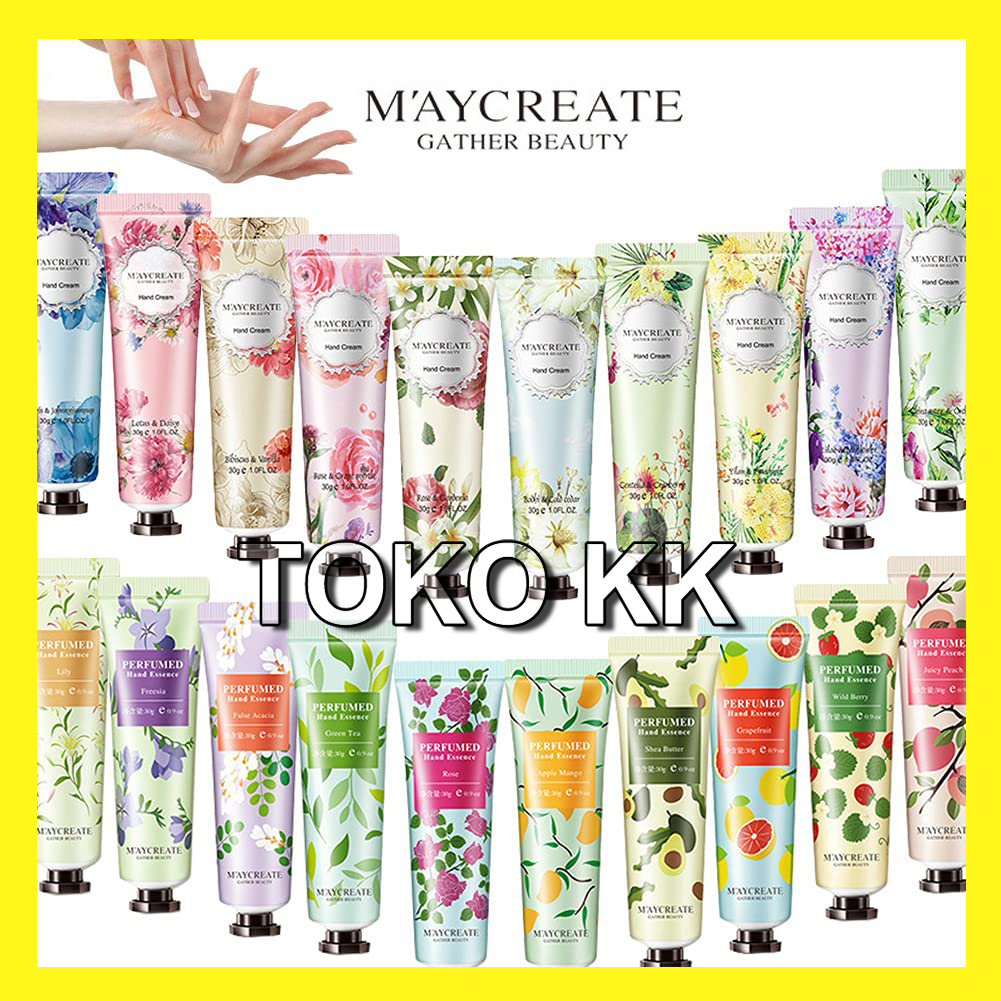 MAYCREATE HAND CREAM krim pemutih moisturizer Ori 100% KBT79