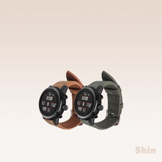 現貨24h💕Samsung Galaxy Watch 20mm / 22mm 替換皮革錶帶 (送錶帶裝卸工具) 皮革錶帶