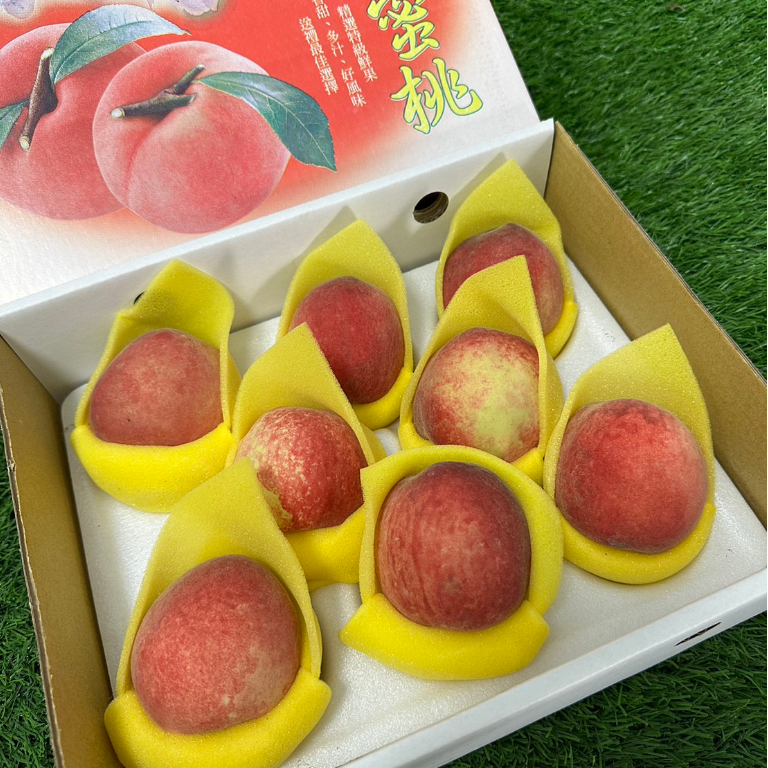 【柒的鮮果】紅玉水蜜桃 紅鈴水蜜桃 水蜜桃 台灣水果 台灣產地鮮送