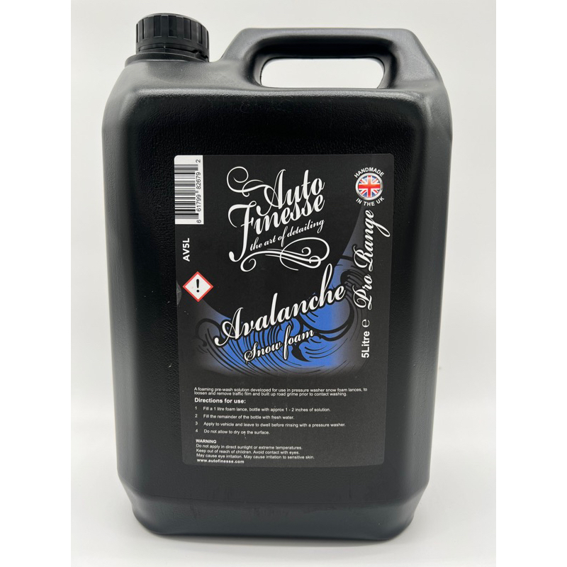 英國 🇬🇧 Auto Finesse Avalanche雪崩pa泡沫預洗液 分裝500ml