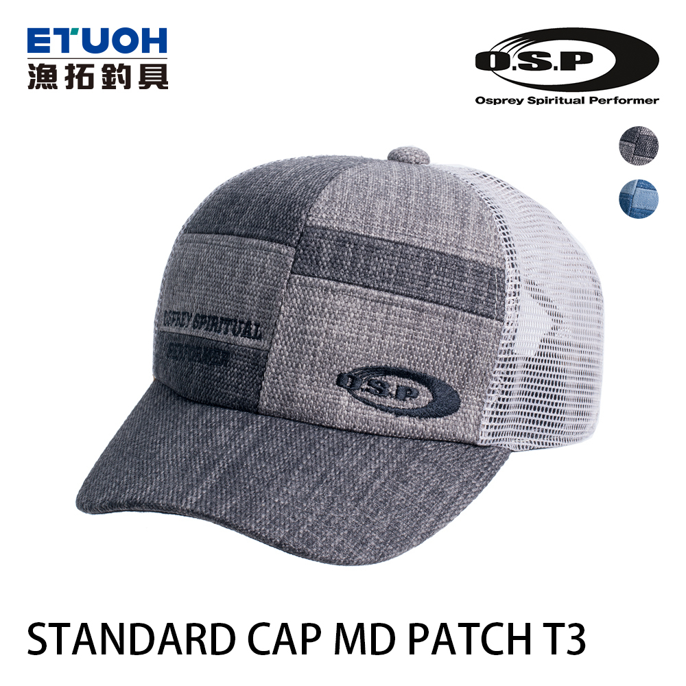 O.S.P STANDERD CAP MODEL PATCH T-3 [漁拓釣具] [釣魚帽]